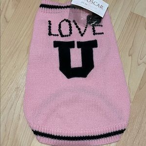Truly Oscar by Oscar Newman Pet Couture Sweater - Size Small